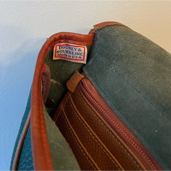 Dooney & Bourke Green Crossbody Purse - Picture 8 of 9